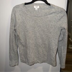 J. Crew Gray Women's Top Teddie sweater
